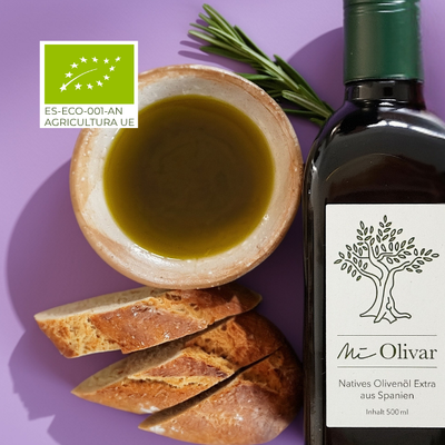 Mi Olivar Lila Edition: sortenreines Picual-Olivenöl nativ extra, 500 ml