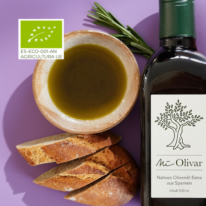 Mi Olivar Lila Edition: sortenreines Picual-Olivenöl nativ extra, 500 ml